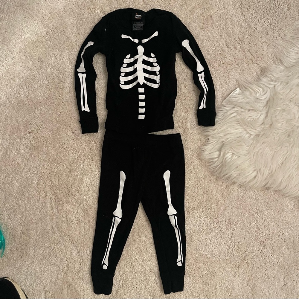 Target Skeleton Pajama Set